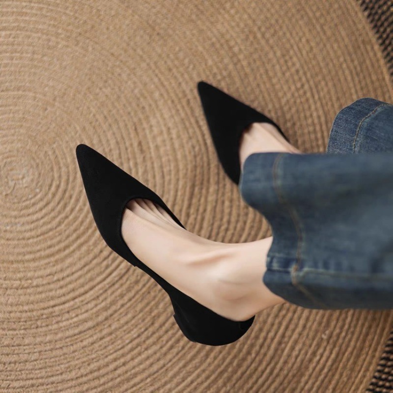 Womens Heels - Summer New Style Casual Pointed Toe