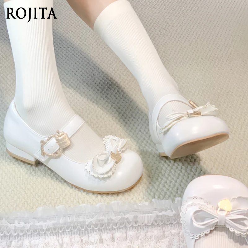 Womens Heels - Women's Shoes Bowknot Lolita Shoes Cute