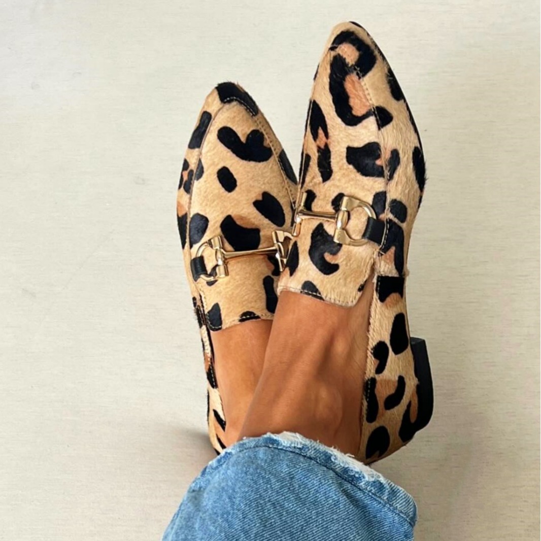 Womens Heels - Large Size 40-43 Leopard Print Women's