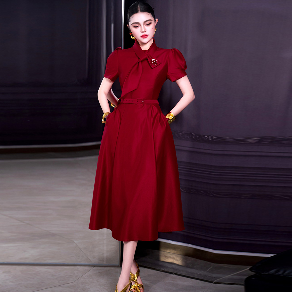 ZJYT Red Women's Dress Trend 2 - đánh giá và giá Women'S Red Formal Wear