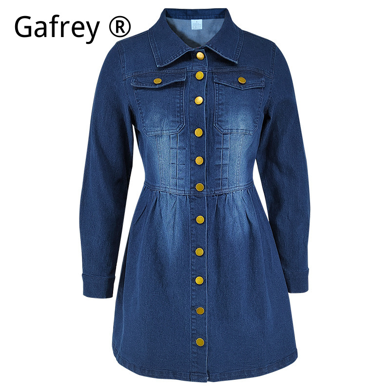 Women New Long Sleeve Denim Dr - đánh giá và giá Midi Dress