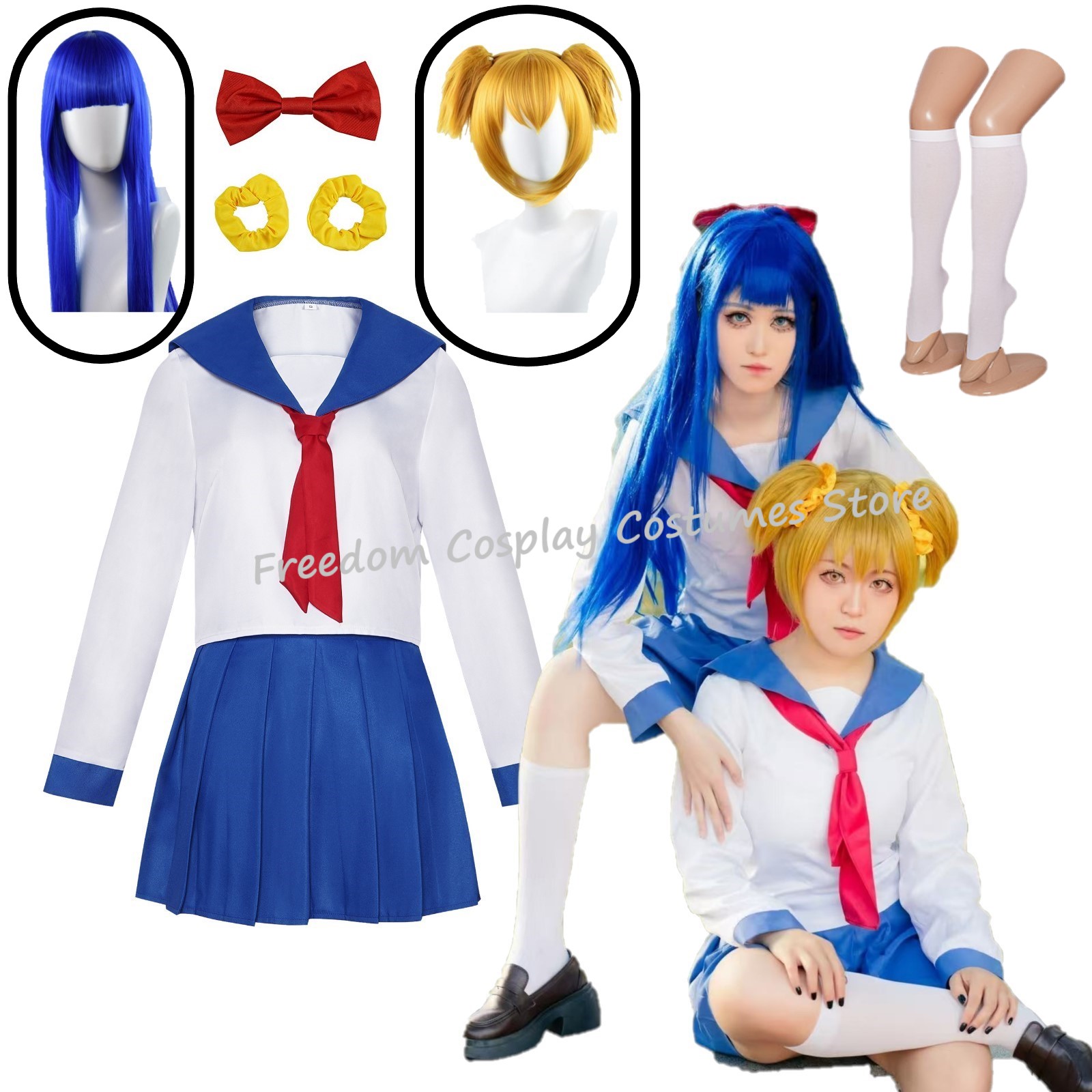Pop Team Epic Popuko Pipimi Co - đánh giá và giá Formal Skirt