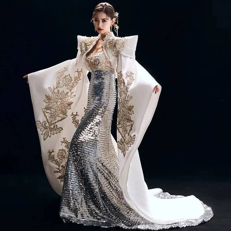 Elegant Chinese Style Host Eve - đánh giá và giá Formal Dress